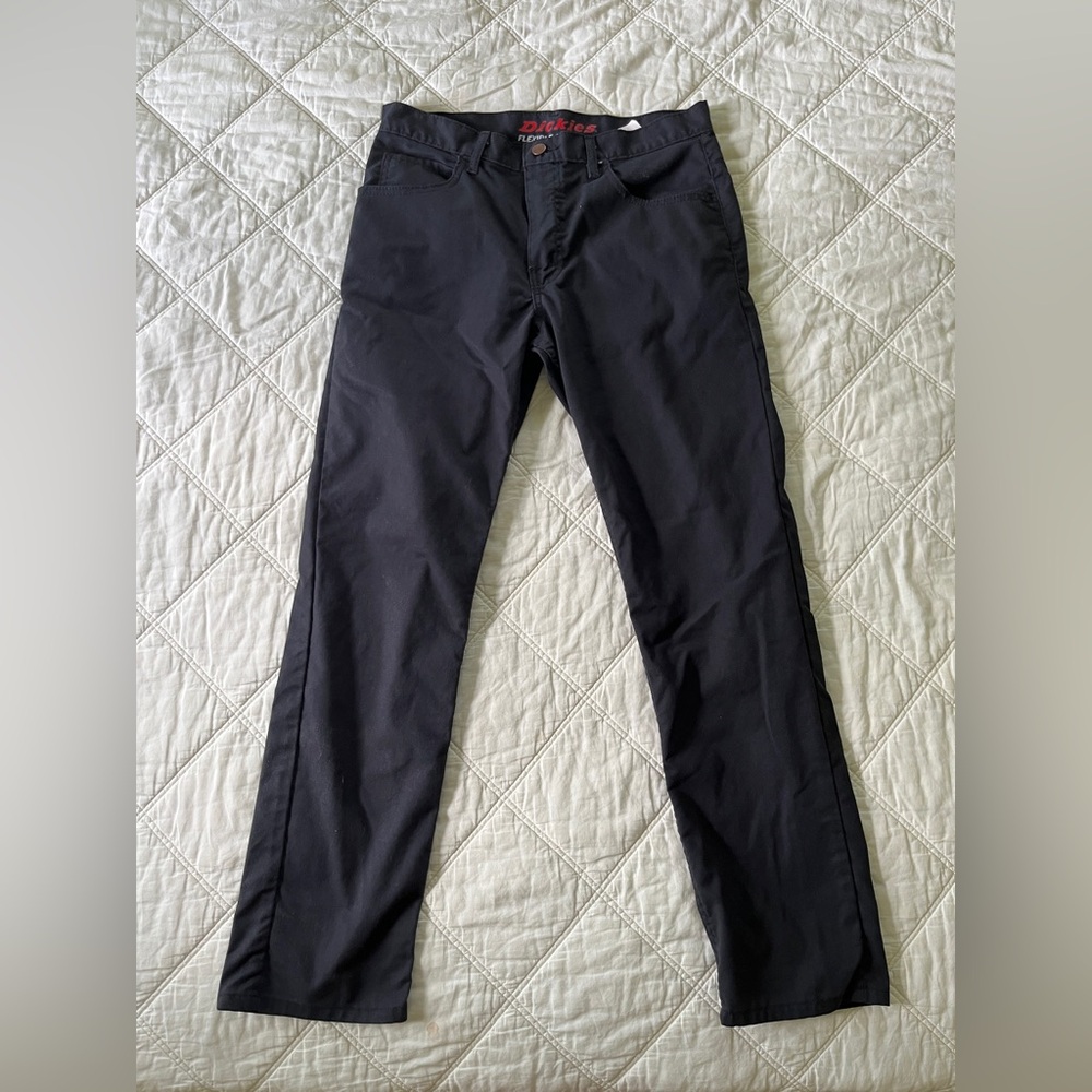Dickies Black Chinos Classic Straight Leg